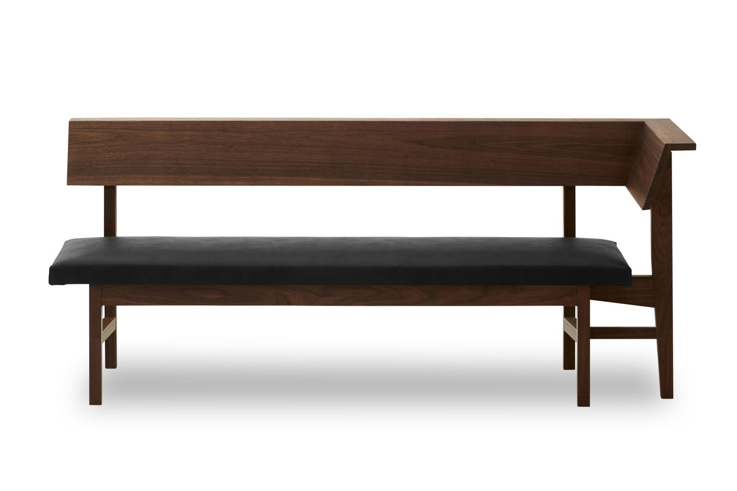 レイキコーナーベンチ左肘・ウォールナット