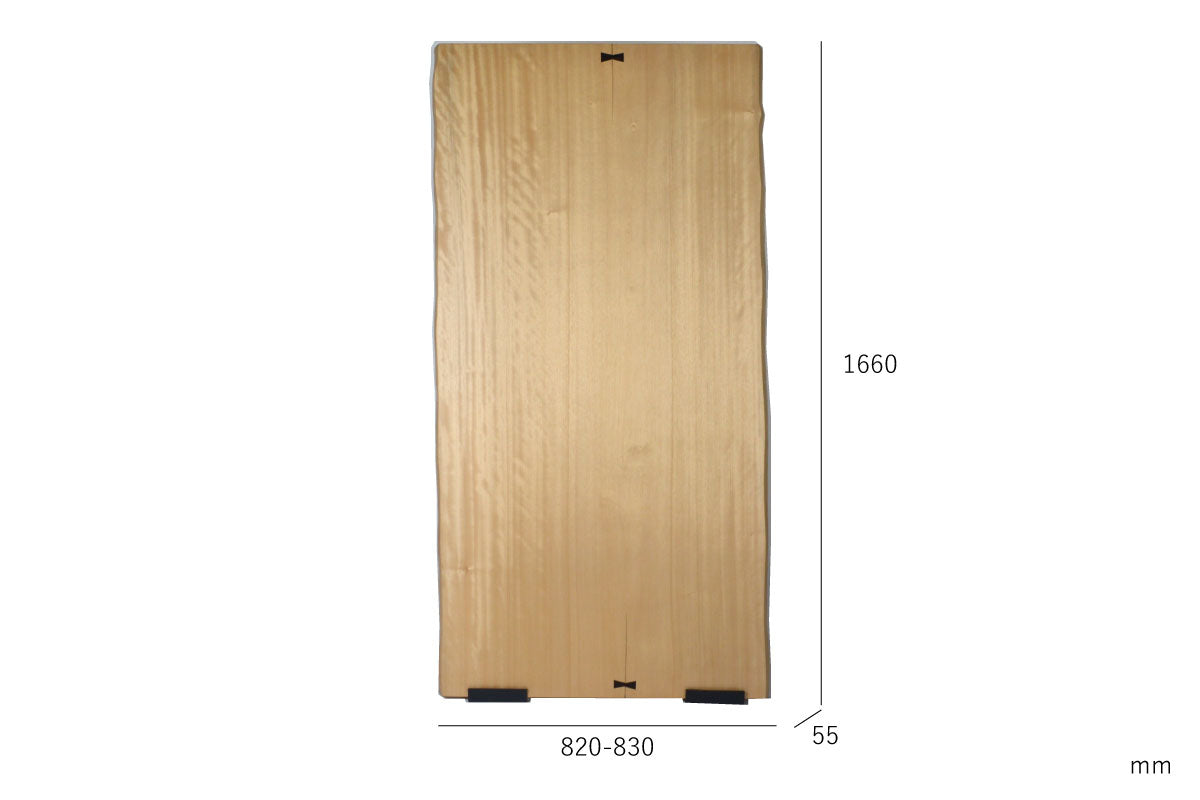 アフリカンシカモア一枚板52660 幅166cm