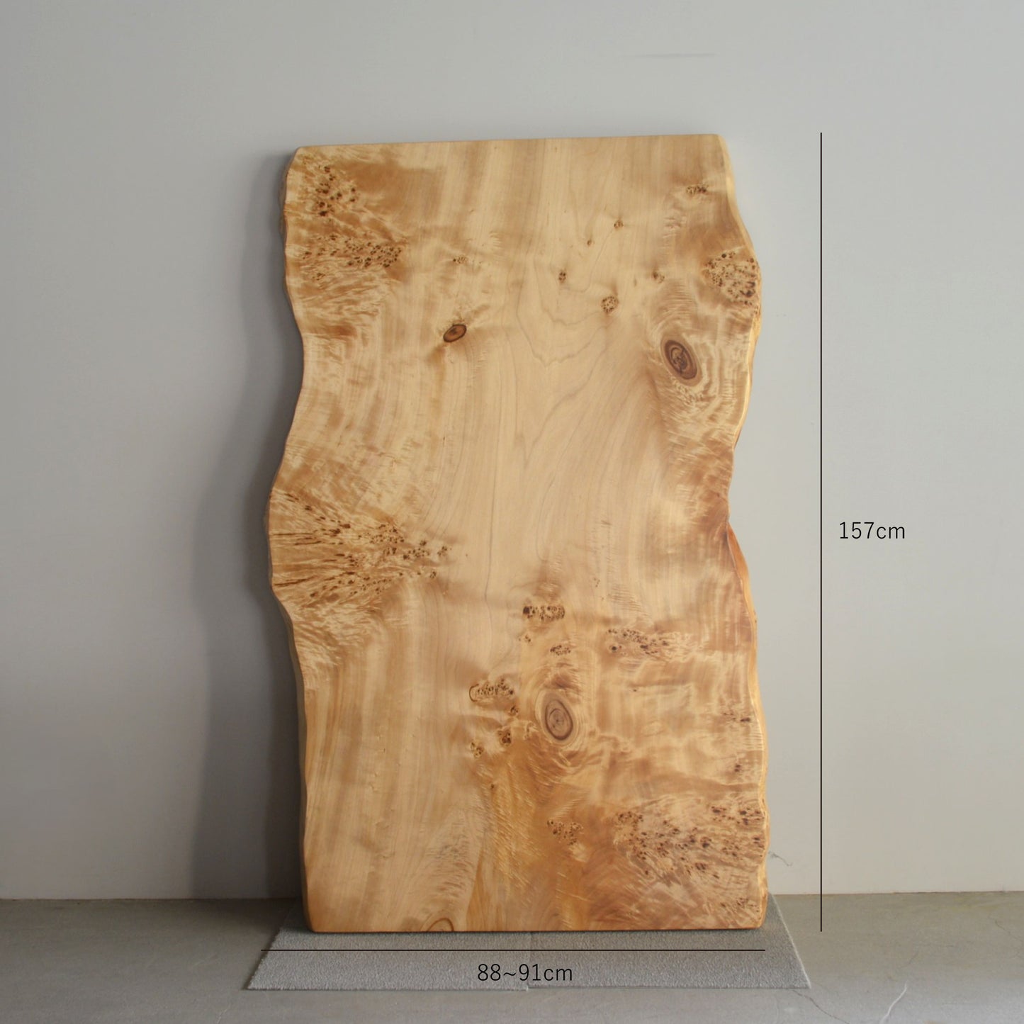 ポプラ一枚板59729(サイズ表記画像)