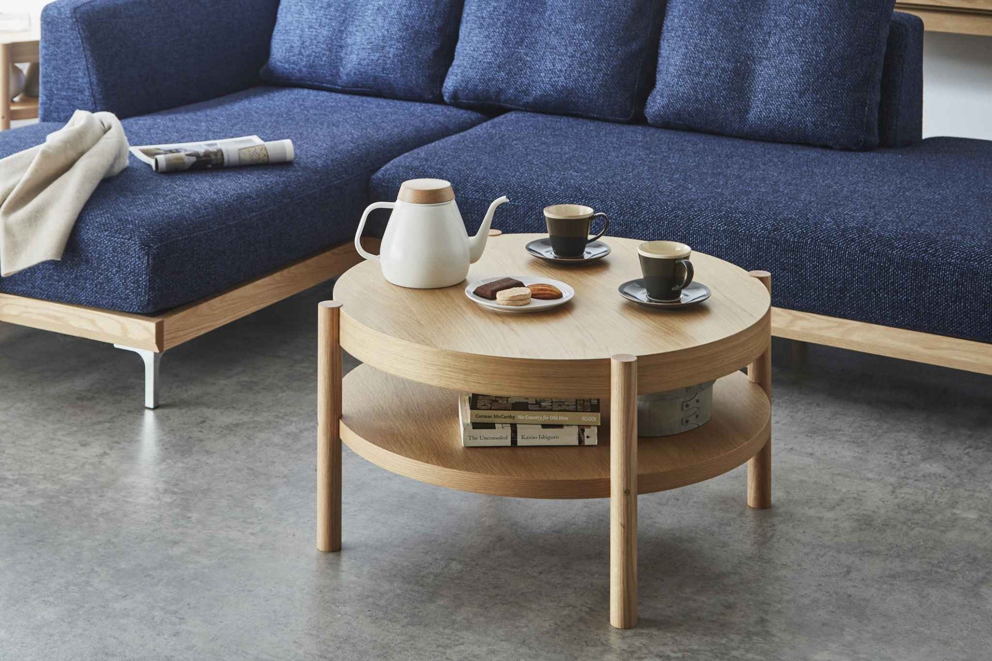 シリンダ センターテーブル（OAK）