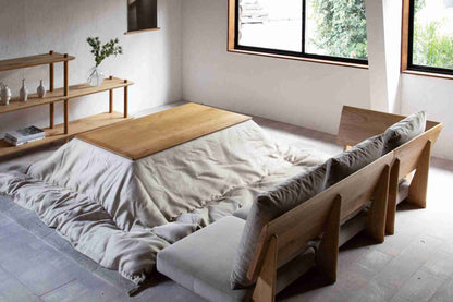 RODEA floor sofa oak（コーディネート）