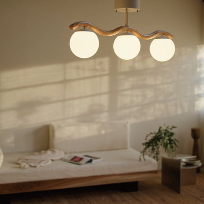 Houleシーリングライト（点灯時）