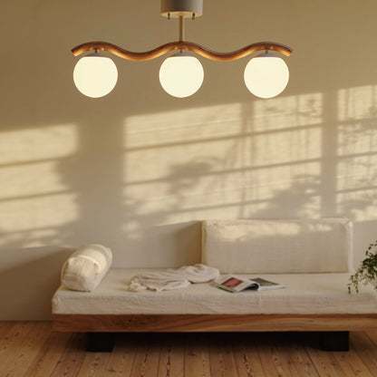 Houleシーリングライト（点灯時）