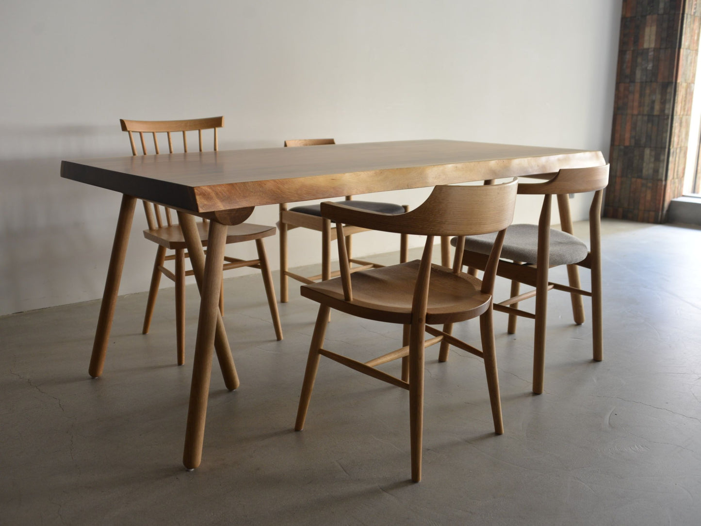 モンキーポッド一枚板60297 コーディネート事例