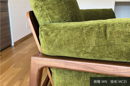 ナギソファ　（木部WN・張地MC35）