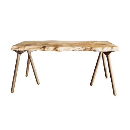 ポプラ一枚板　3Dデータ