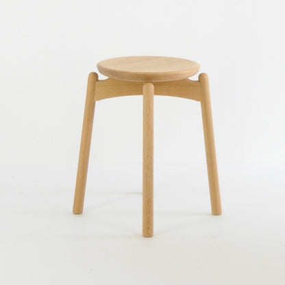 シズクルスツール（オーク・板座）