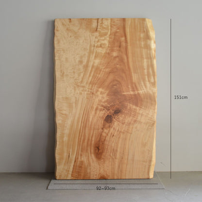 栃一枚板59727（サイズ表記画像）