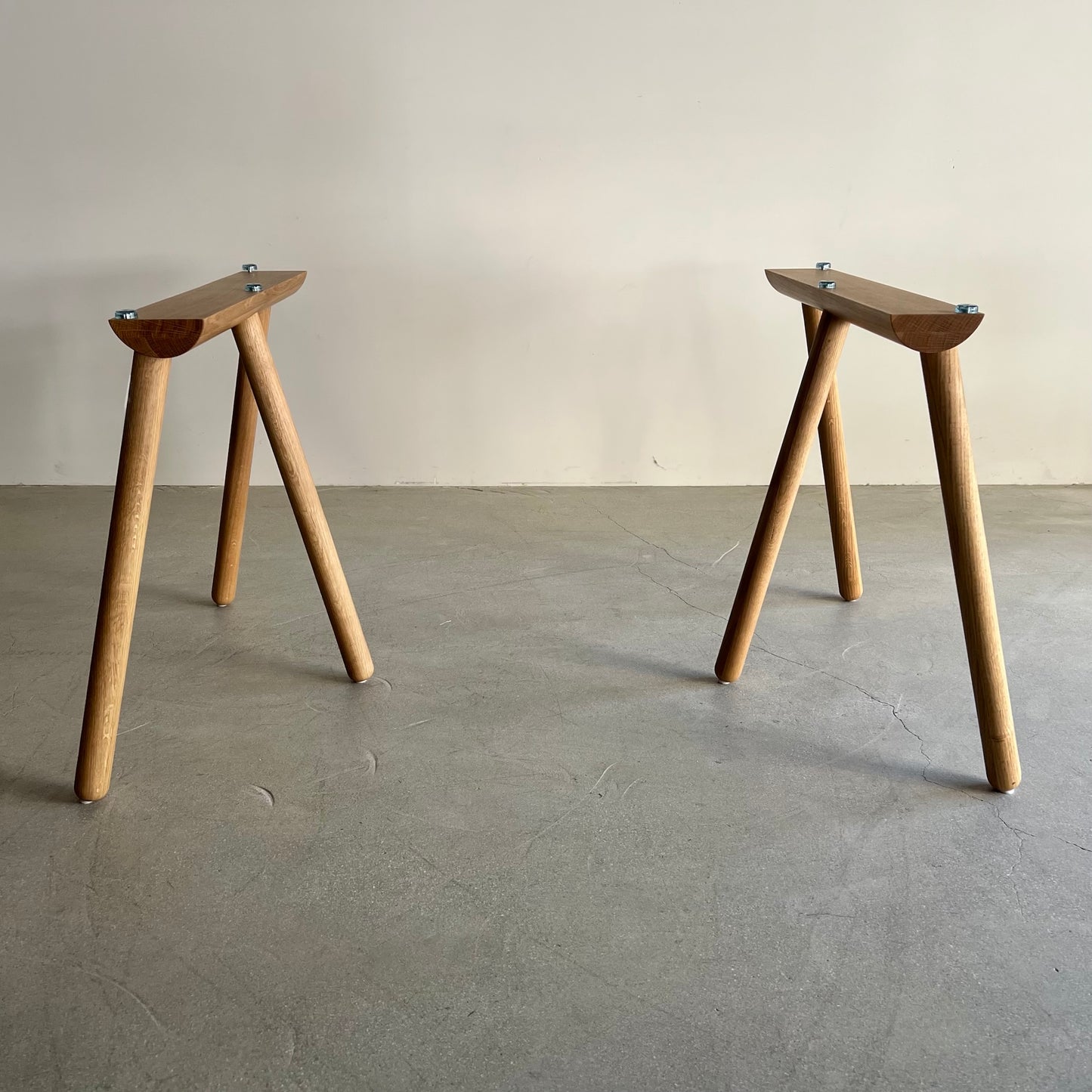 【ダイニングテーブル専用脚】トライパッド脚　※2本セット