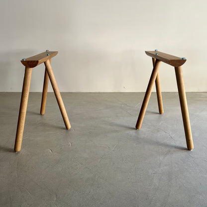 【ダイニングテーブル専用脚】トライパッド脚　※2本セット