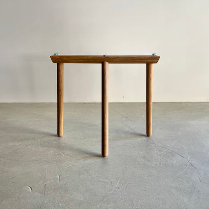 【ダイニングテーブル専用脚】トライパッド脚　※2本セット