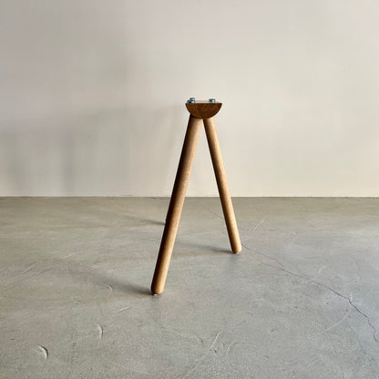 【ダイニングテーブル専用脚】トライパッド脚　※2本セット