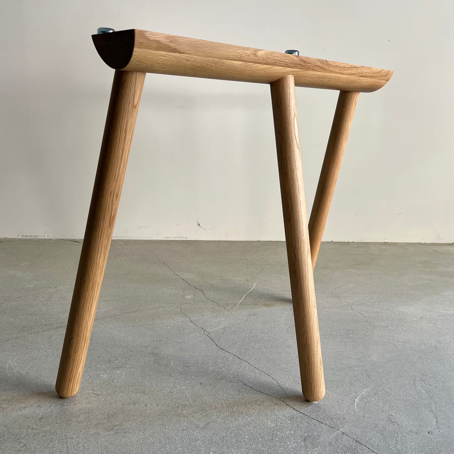 【ダイニングテーブル専用脚】トライパッド脚　※2本セット