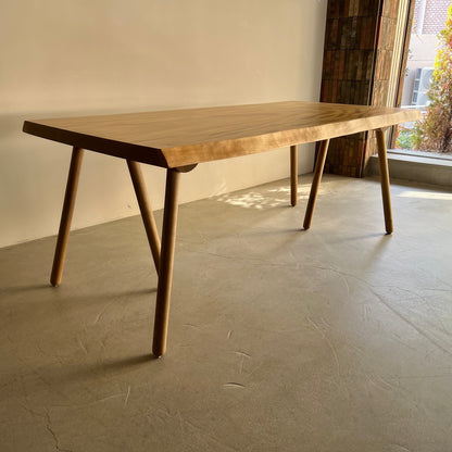 【ダイニングテーブル専用脚】トライパッド脚　※2本セット